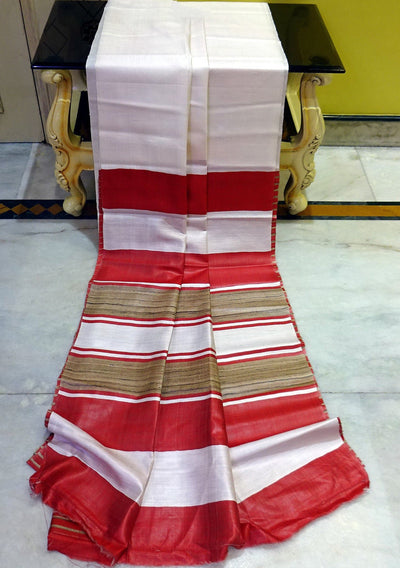 Exclusive Traditional Designer Tussar Silk Saree - db17922