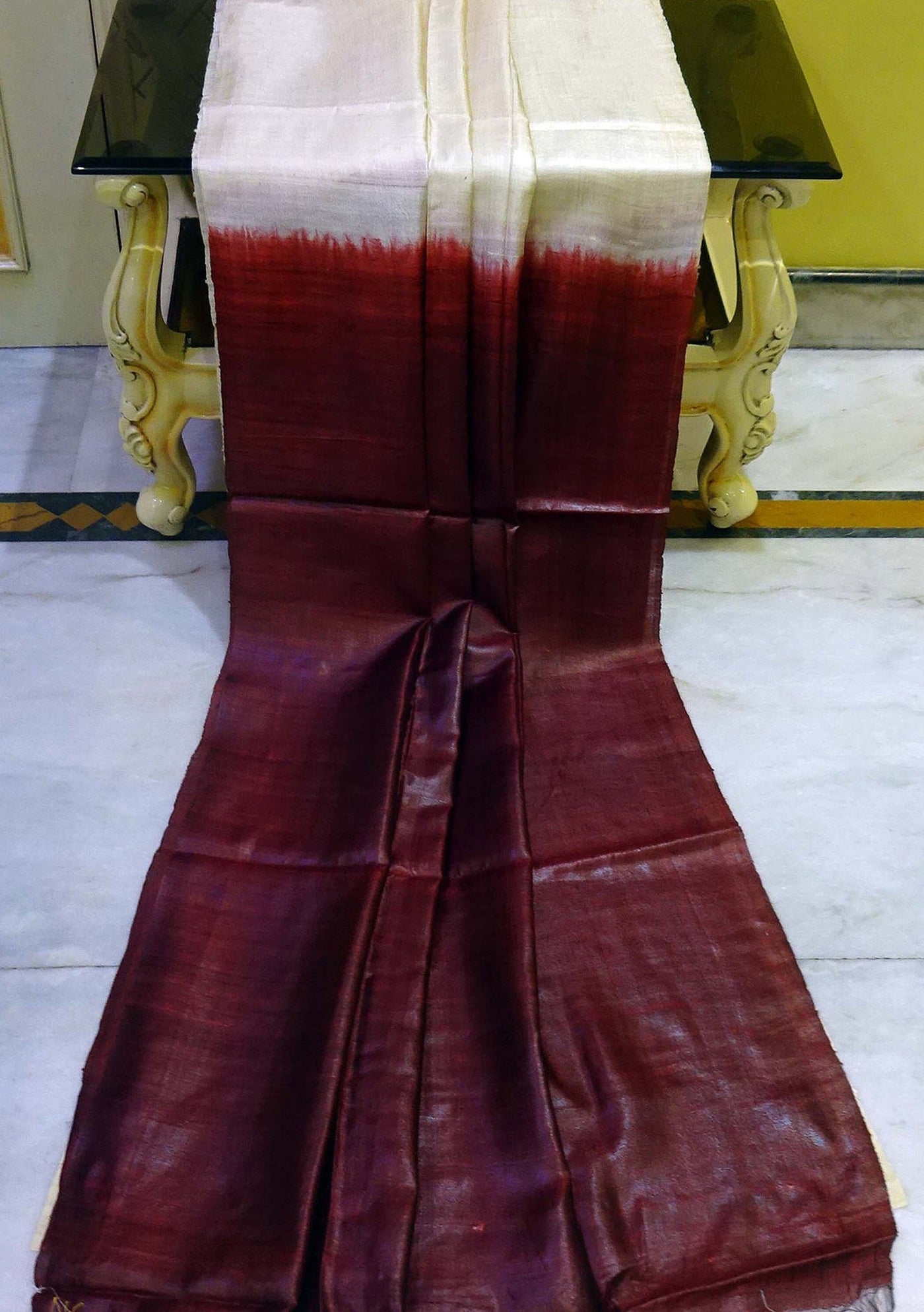 Exclusive Traditional Designer Tussar Silk Saree - db17927