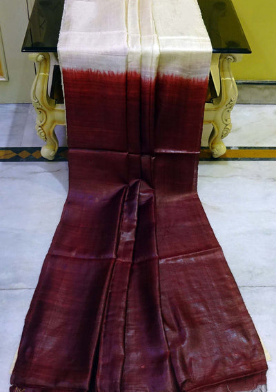 Exclusive Traditional Designer Tussar Silk Saree - db17927