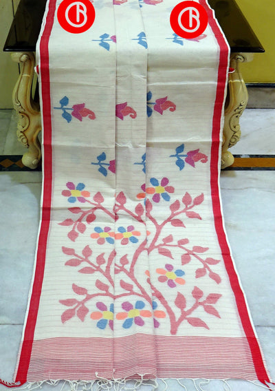 Exclusive Traditional Hand Woven Dhakai Jamdani Saree - db20636