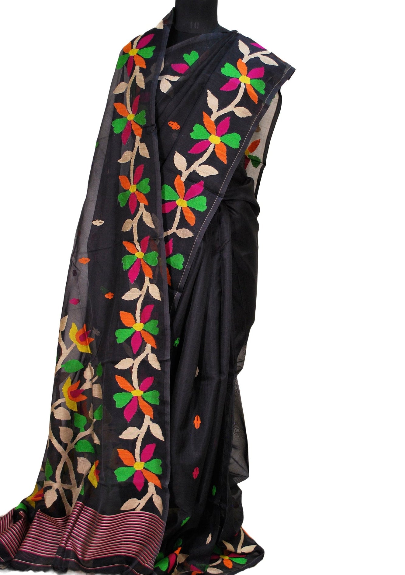 Exclusive Traditional Hand Woven Jamdani Saree - db22948