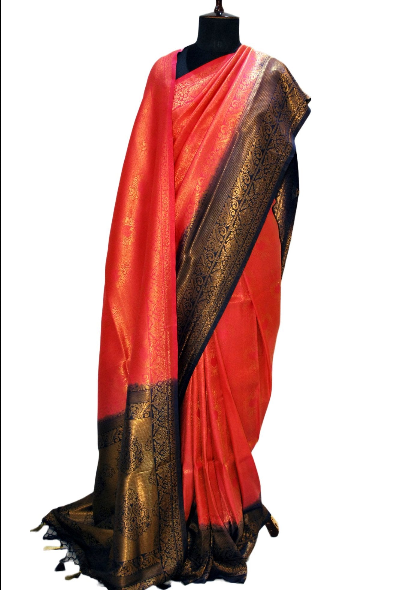 Exclusive Traditional Hand Woven Kangivaram Silk Saree - db21117