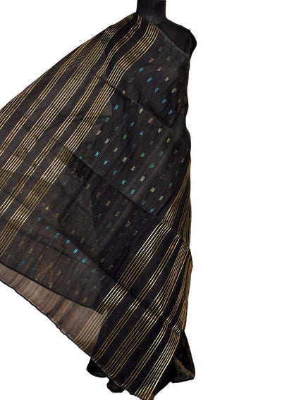 Exclusive Traditional Hand Woven Muslin Saree - db22946