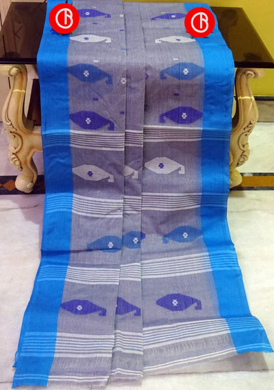 Exclusive Traditional Hand Woven Tantuj Cotton Saree - db20394