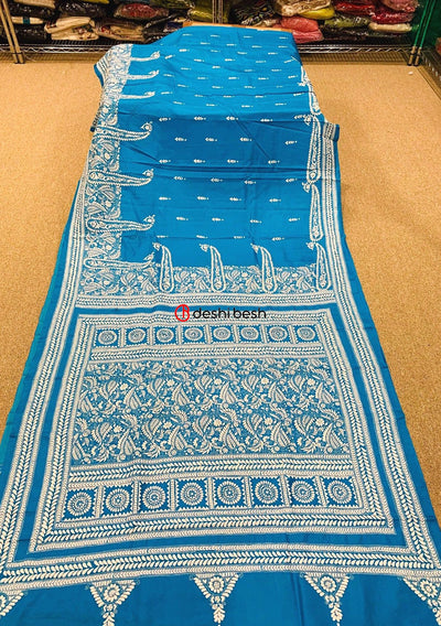 Exclusive Traditional Kantha Stitch Saree - db20290