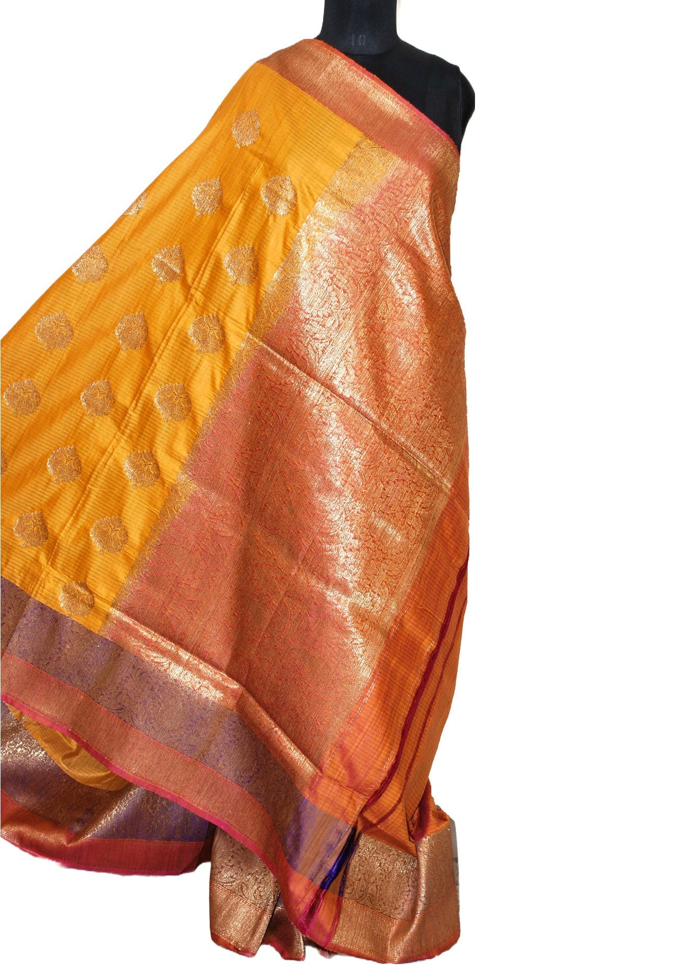 Exclusive Traditional Tussar Silk Saree - db22820