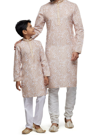 Father Son Combo Kurta Pajama Set - db25548