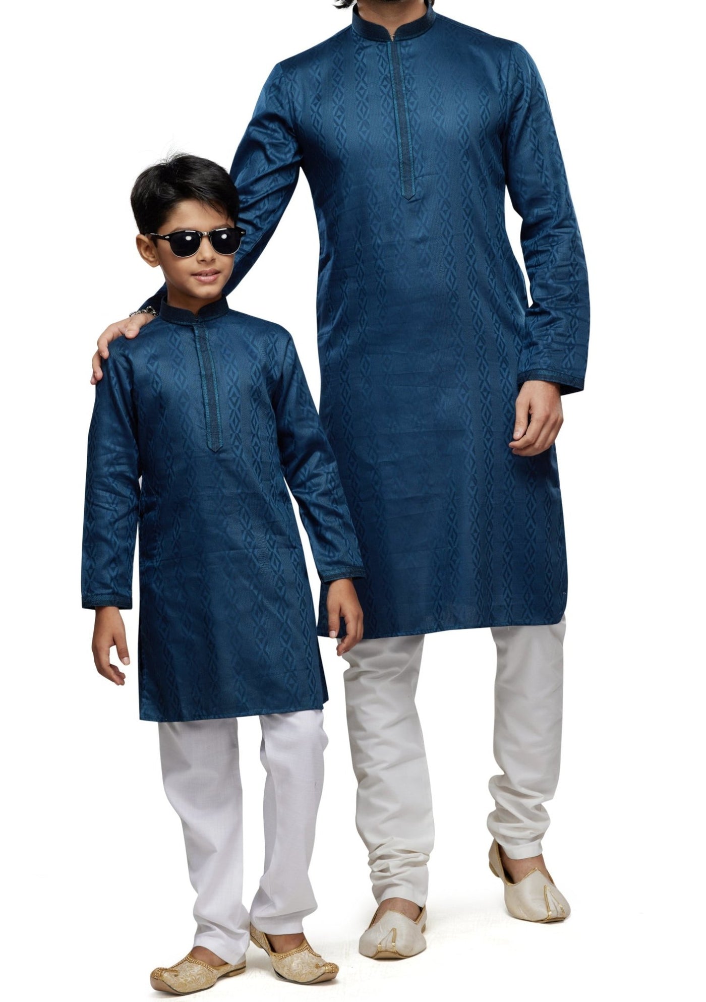 Father Son Combo Kurta Pajama Set - db25562