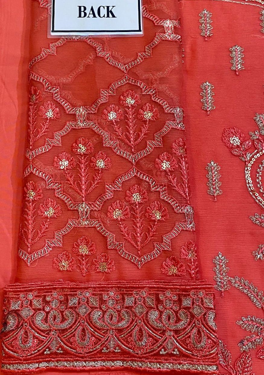 Flossie Embroidered Pakistani Master Copy Dress - db18881