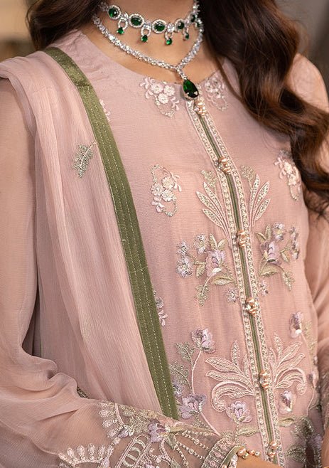 Flossie Mehak Pakistani Luxury Chiffon Dress - db24954