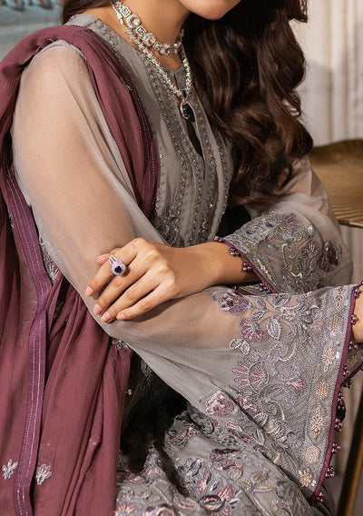Flossie Mehsa Pakistani Luxury Chiffon Dress - db24953