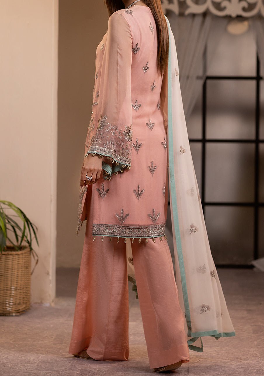 Flossie Ophelia Pakistani Luxury Chiffon Dress - db24965