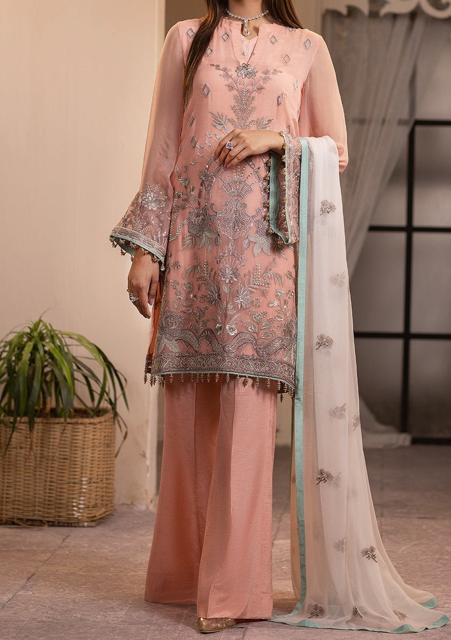 Flossie Ophelia Pakistani Luxury Chiffon Dress - db24965