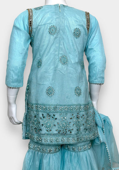 Girl’s Gorgeous Party Wear Sharara Suit - db21895