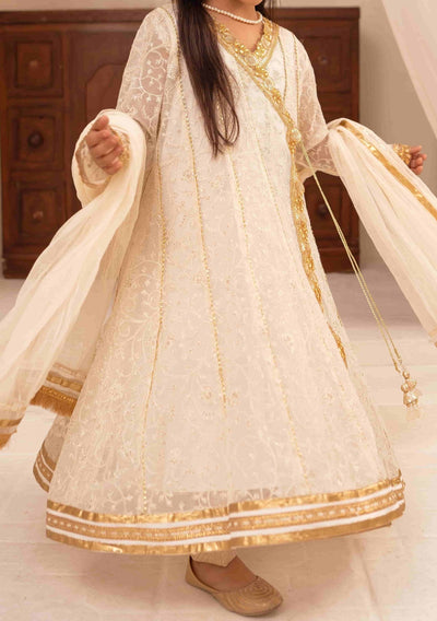 Girl's Ready Made Pakistani Chiffon Anarkali - db25515