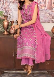 Gulljee Bella Ready Made Embroidered Lawn Dress - db25636