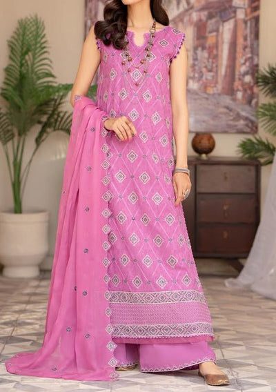 Gulljee Bella Ready Made Embroidered Lawn Dress - db25636