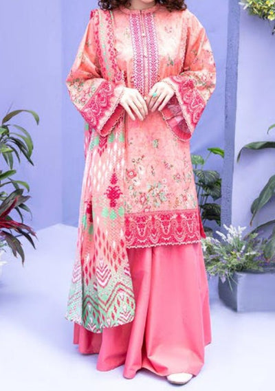Gulljee Jasmine Pakistani Embroidered Lawn - db22475