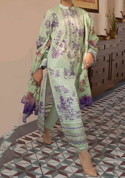 Gulljee Morja Ready Made Embroidered Lawn Dress - db24780