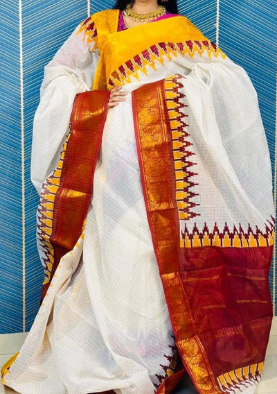 Handloom Madurai Cotton Saree - db25100