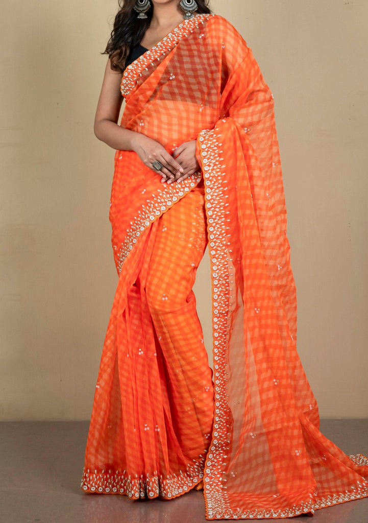 Handwoven Zardosi Embroidery Bridal Silk Saree at Best Price in Chennai |  Raja Aslam Enterprises