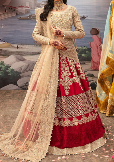Imrozia Amber Pakistani Luxury Tissue Lehenga Choli - db24902