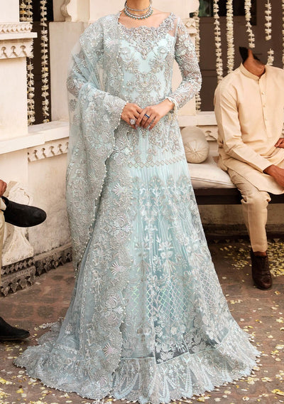 Imrozia Aria Pakistani Luxury Net Anarkali - db24904