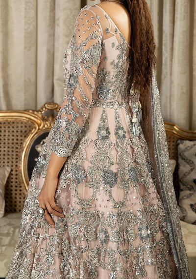 Imrozia Azah Pakistani Luxury Net Anarkali - db24446