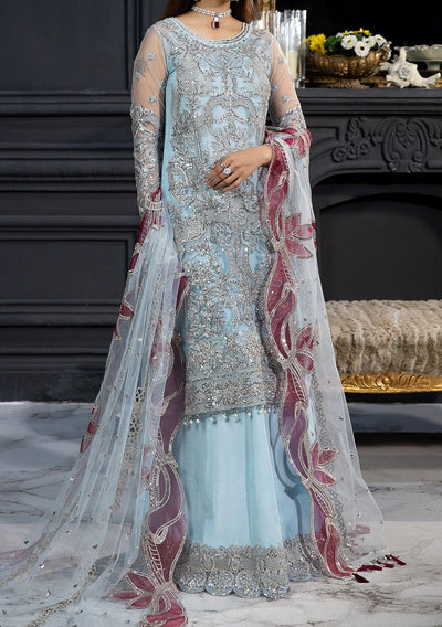 Imrozia Azeen Pakistani Luxury Net Dress - db24451