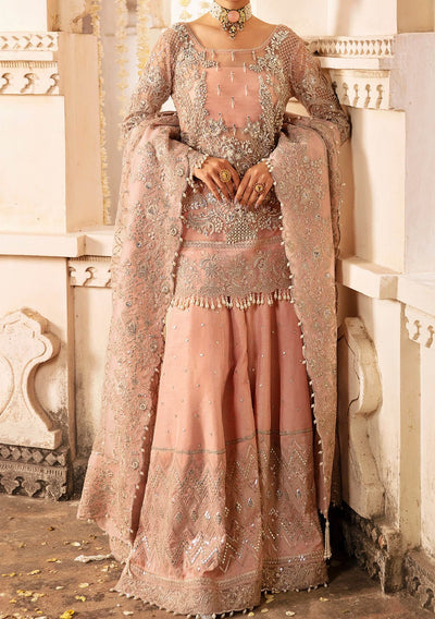 Imrozia Blume Pakistani Luxury Chiffon Dress - db24907