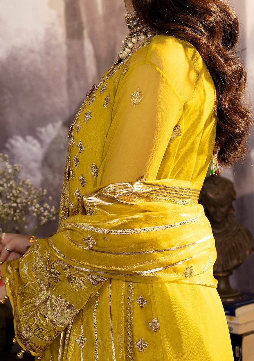 Imrozia Isabella Pakistani Chiffon Dress - db25219
