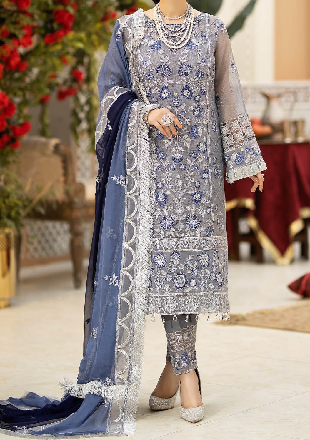 Imrozia Valerie Pakistani Luxury Masoori Dress