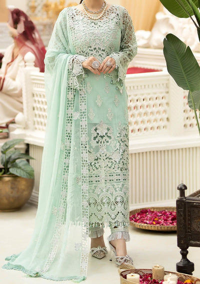 Imrozia Vivacity Pakistani Luxury Chiffon Dress - db24263
