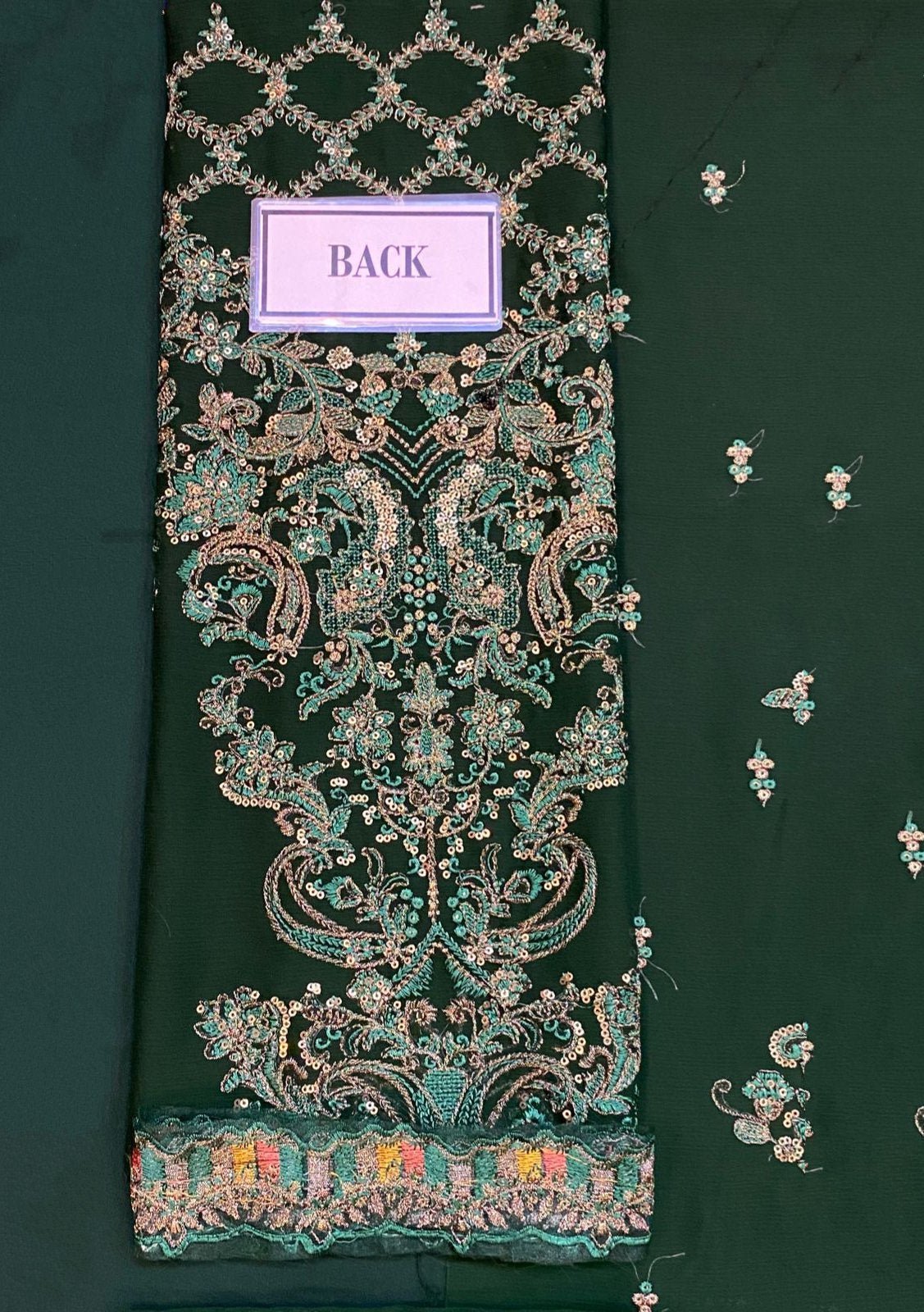 Iznik Embroidered Pakistani Master Copy Dress - db18772