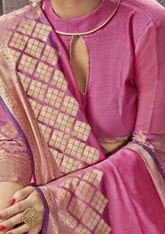 Lifestyle Designer Akshita Cotton Silk Saree - db18399