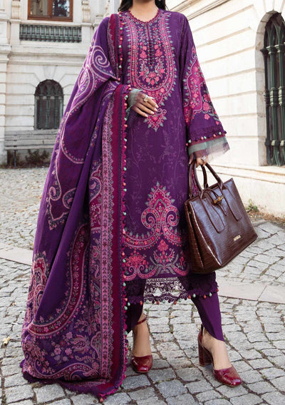 Maria.B Linen Pakistani Luxury Twill Dress - db24110
