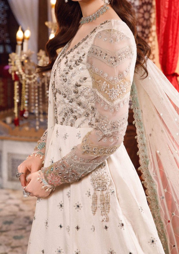 Maria.B Mbroidered Pakistani Anarkali Suit - db23362