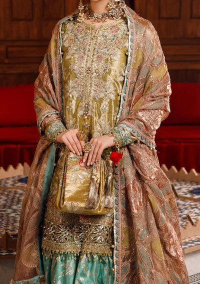 Maria.B Mbroidered Pakistani Luxury Dress - db23363