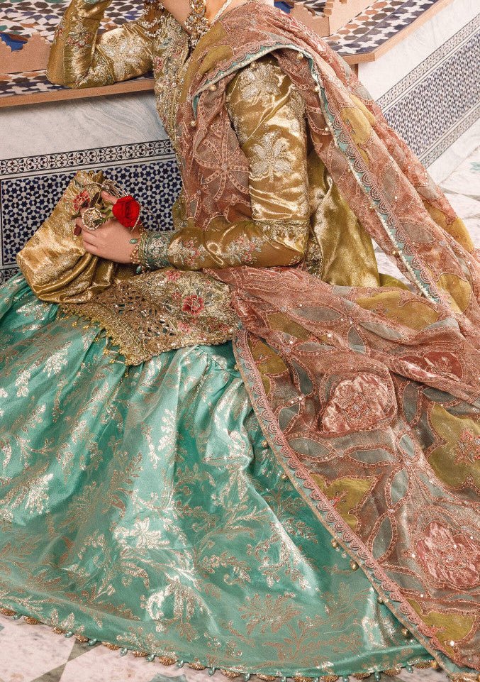 Maria.B Mbroidered Pakistani Luxury Dress - db23363