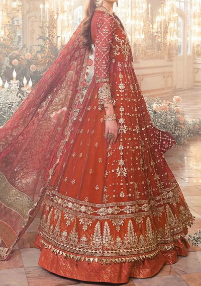 Maria.B Mbroidered Pakistani Organza Anarkali - db24593