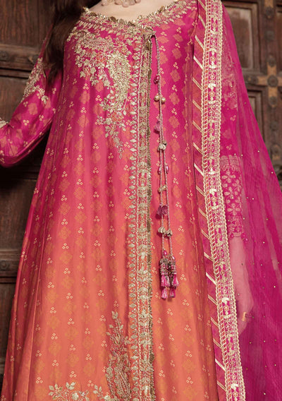 Maria.B Sateen Pakistani Luxury Cotton Satin Dress - db24100