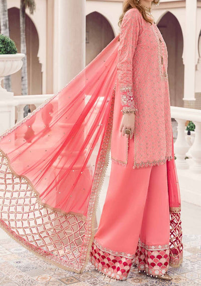 Maria.B Sateen Pakistani Luxury Satin Dress - db24089