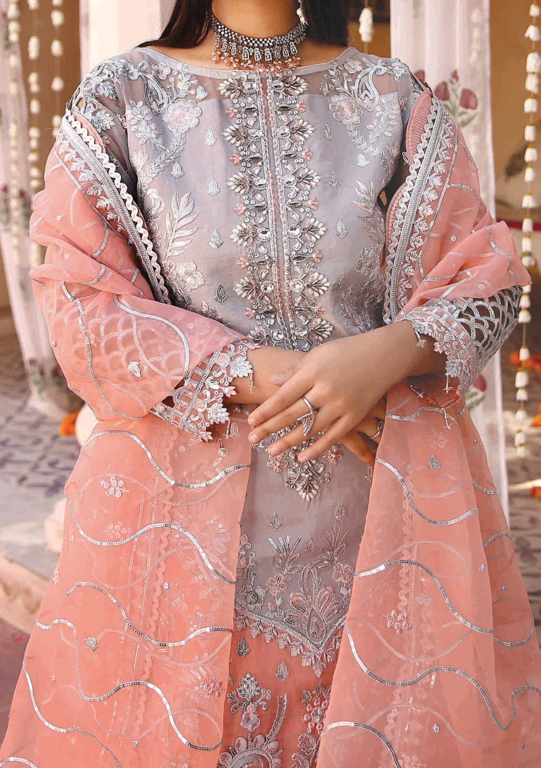 chinese dress ladies Maryam's Designer Lemilsa Luxury Pakistani Dress
