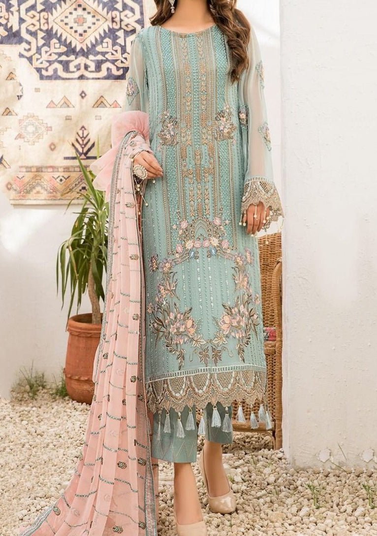 Maryam’s Embroidered Pakistani Master Copy Dress - db18773