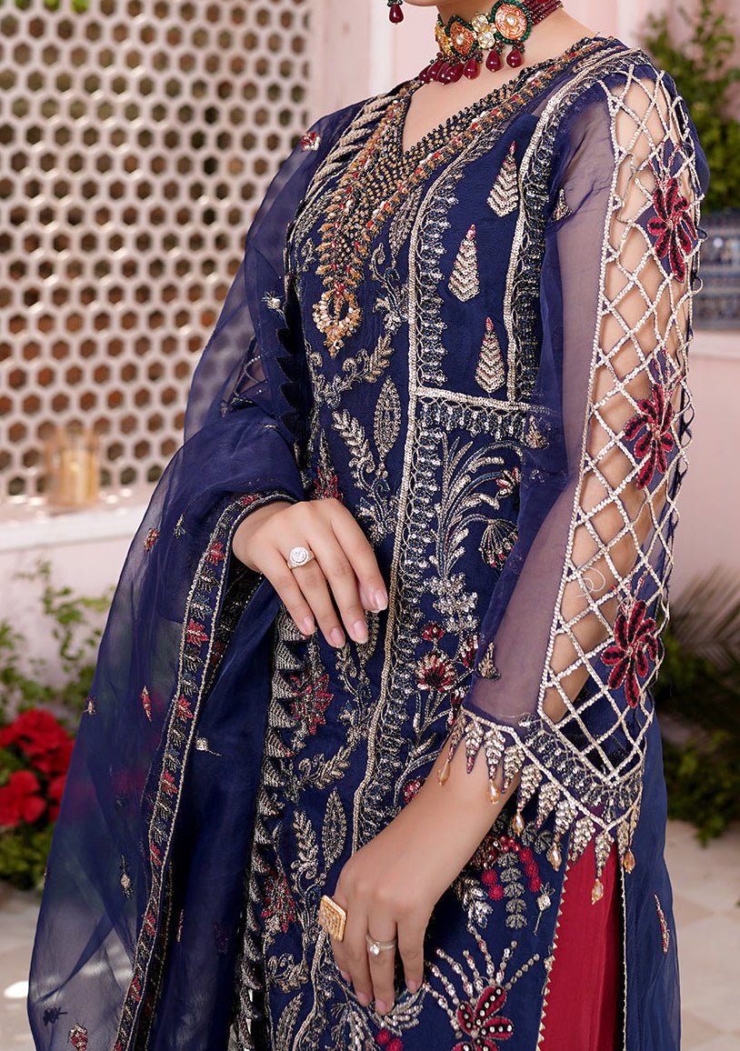 Maryam's Lemilsa Pakistani Luxury Organza Dress - db23914