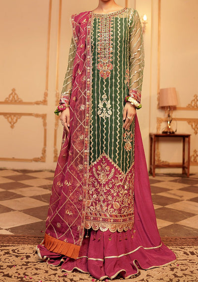 Maryam's Lemilsa Pakistani Luxury Organza Dress - db23302
