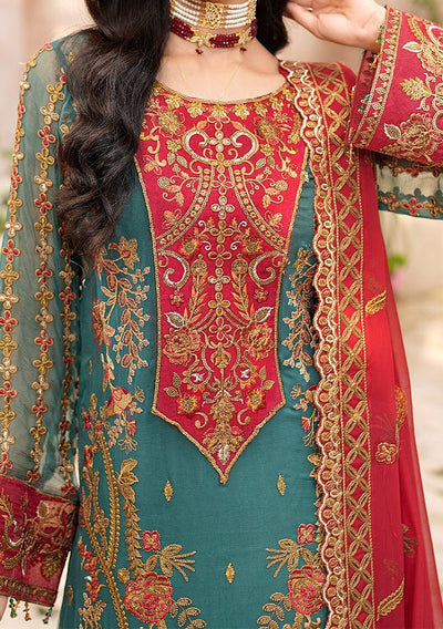 Maryam's Misaal Pakistani Luxury Chiffon Dress - db23392