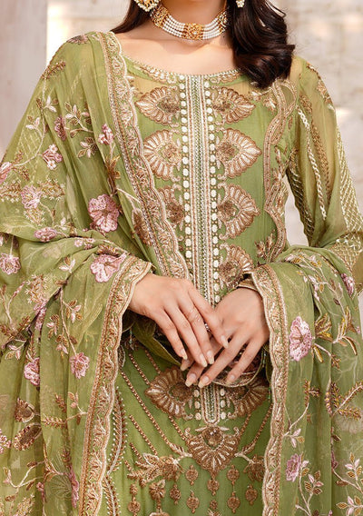 Maryam's Misaal Pakistani Luxury Chiffon Dress - db23397