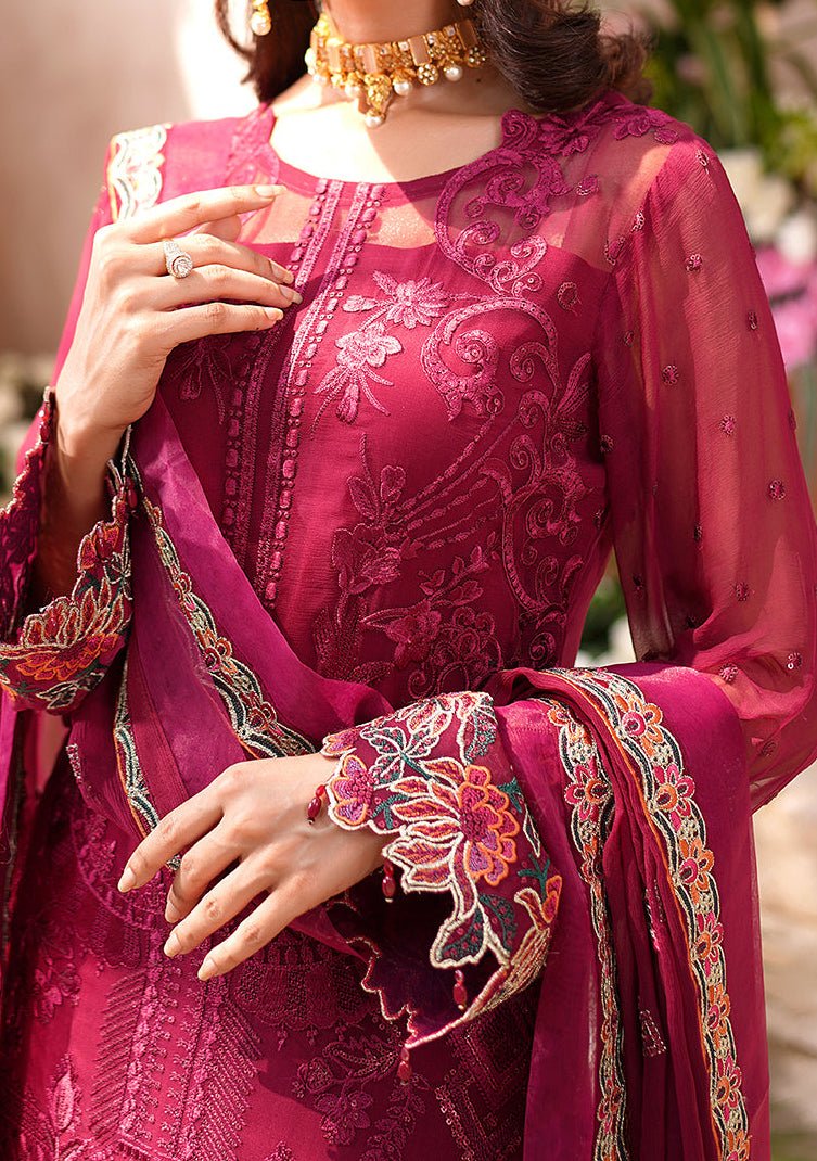 Maryam's Misaal Pakistani Luxury Chiffon Dress - db23399