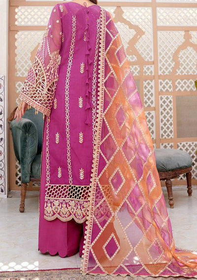Maryam's Pakistani Luxury Organza Dress - db22737